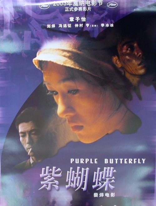 紫蝴蝶的海报-正式海报