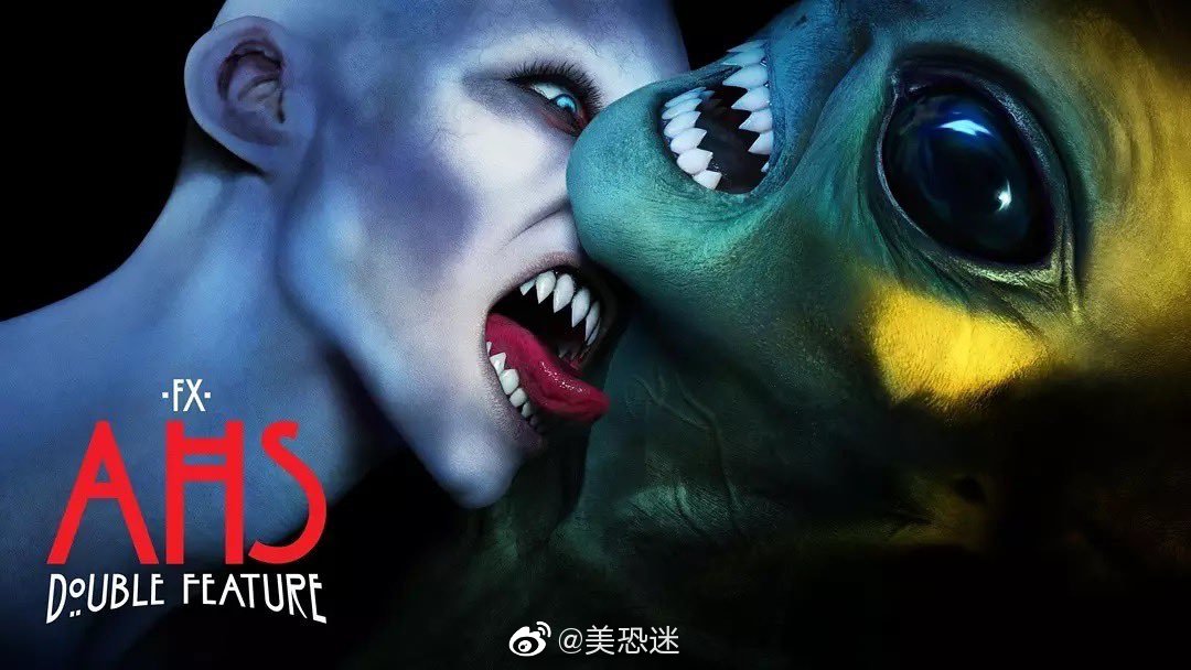 美国恐怖故事：双面 第十季的海报-正式海报 美国