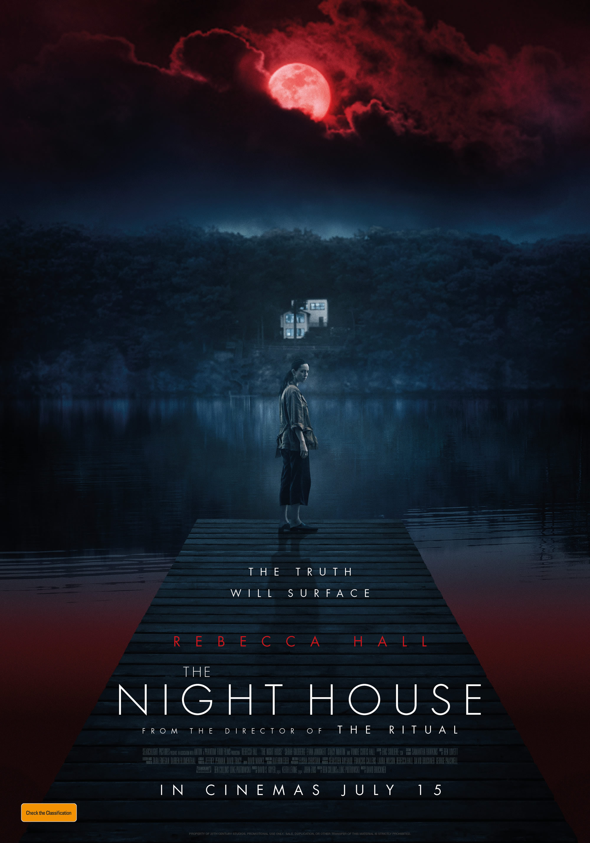 夜间小屋的海报-正式海报 澳大利亚