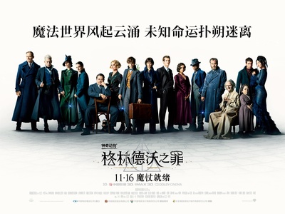 神奇动物：格林德沃之罪的海报-预告海报 中国大陆