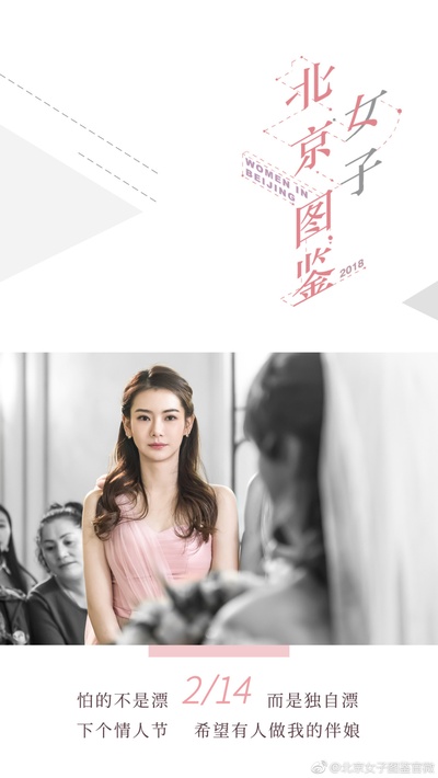 北京女子图鉴的海报-角色海报 中国大陆