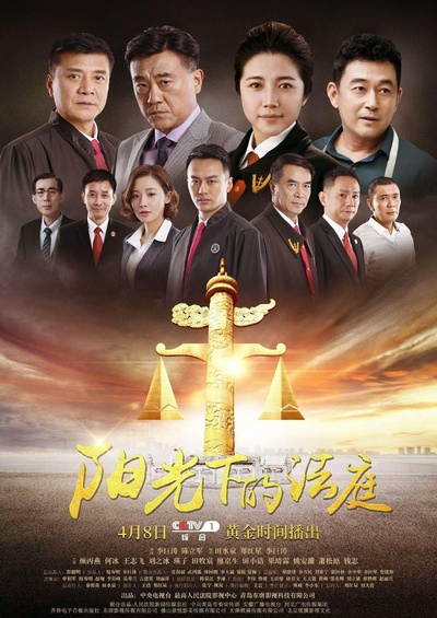 阳光下的法庭的海报-正式海报