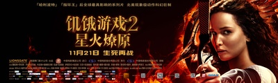 饥饿游戏2：星火燎原的海报-预告海报 中国大陆