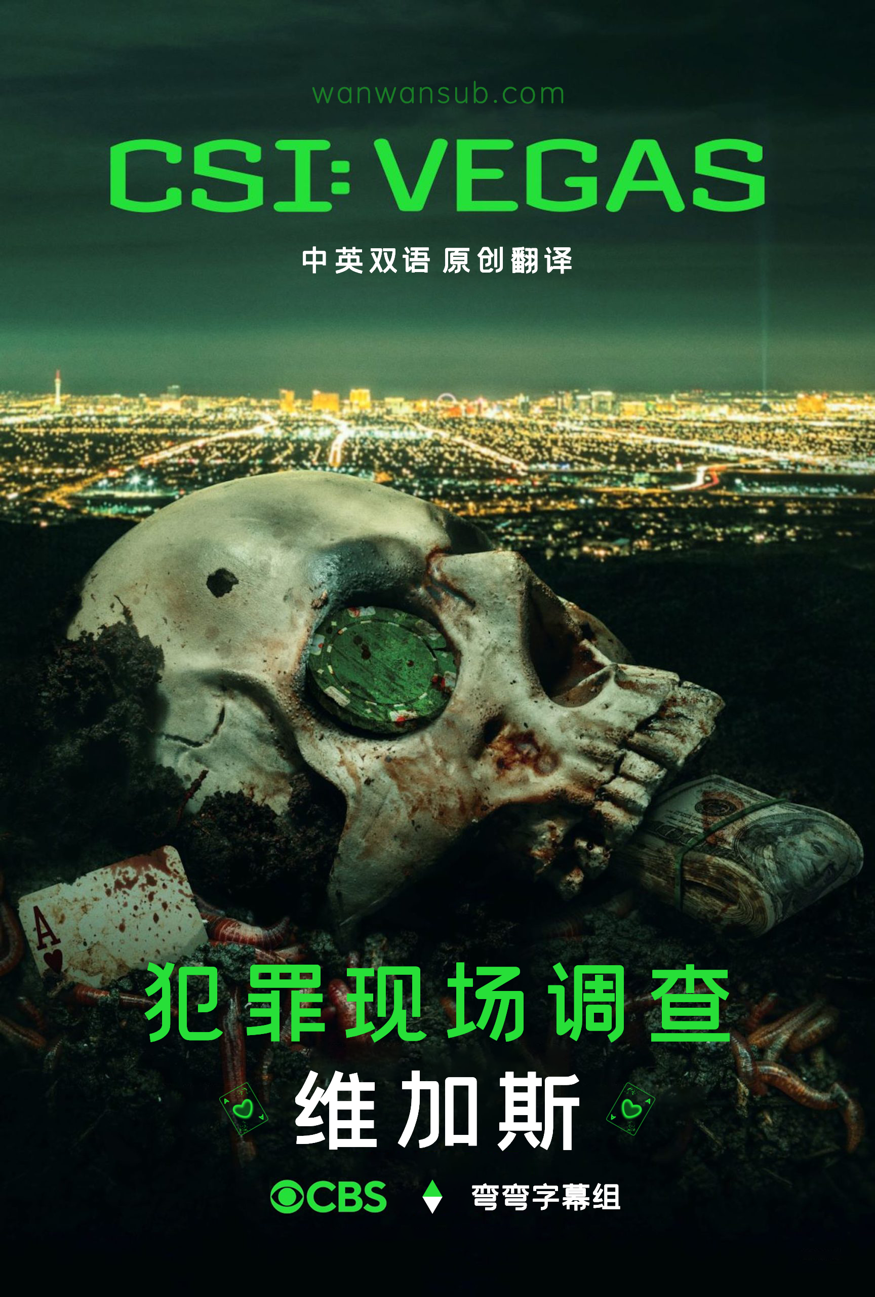 犯罪现场调查：维加斯的海报-其他海报