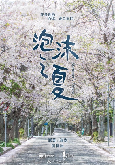 泡沫之夏的海报-预告海报 中国大陆