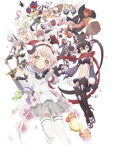 魔法少女育成计划的海报-正式海报