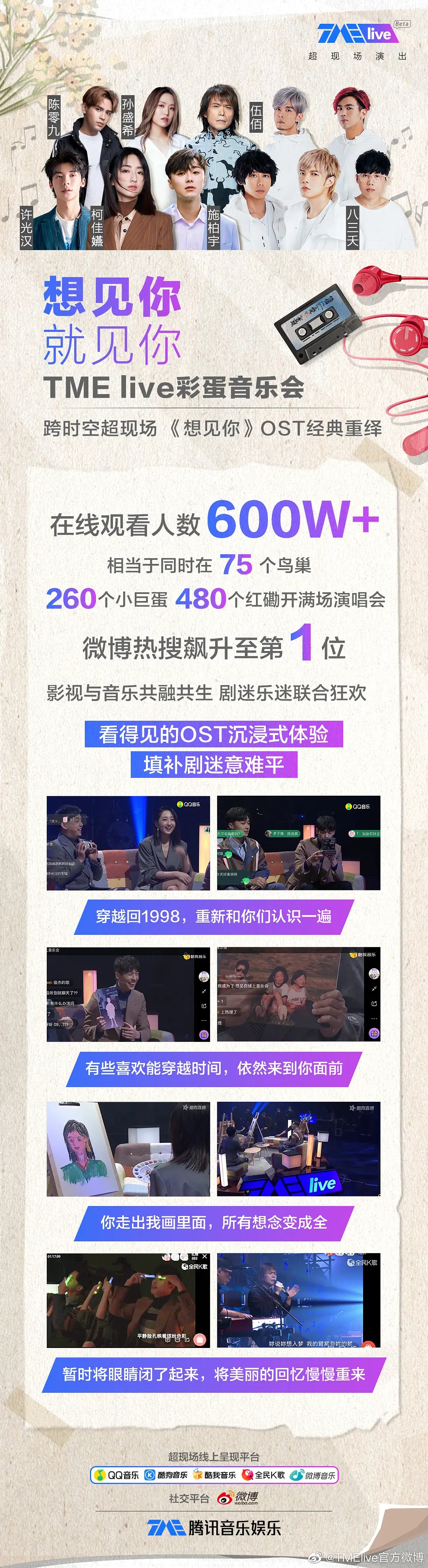 想见你·就见你 Live彩蛋音乐会的海报-其他海报 中国大陆