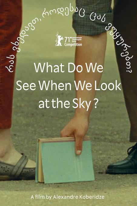 当我们仰望天空时看见什么？的海报-预告海报