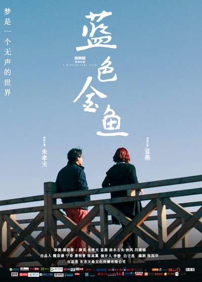 蓝色金鱼的海报-正式海报