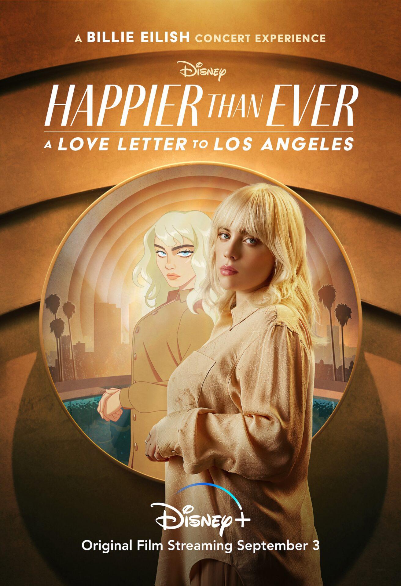 Happier Than Ever: 给洛杉矶的情书的海报-正式海报