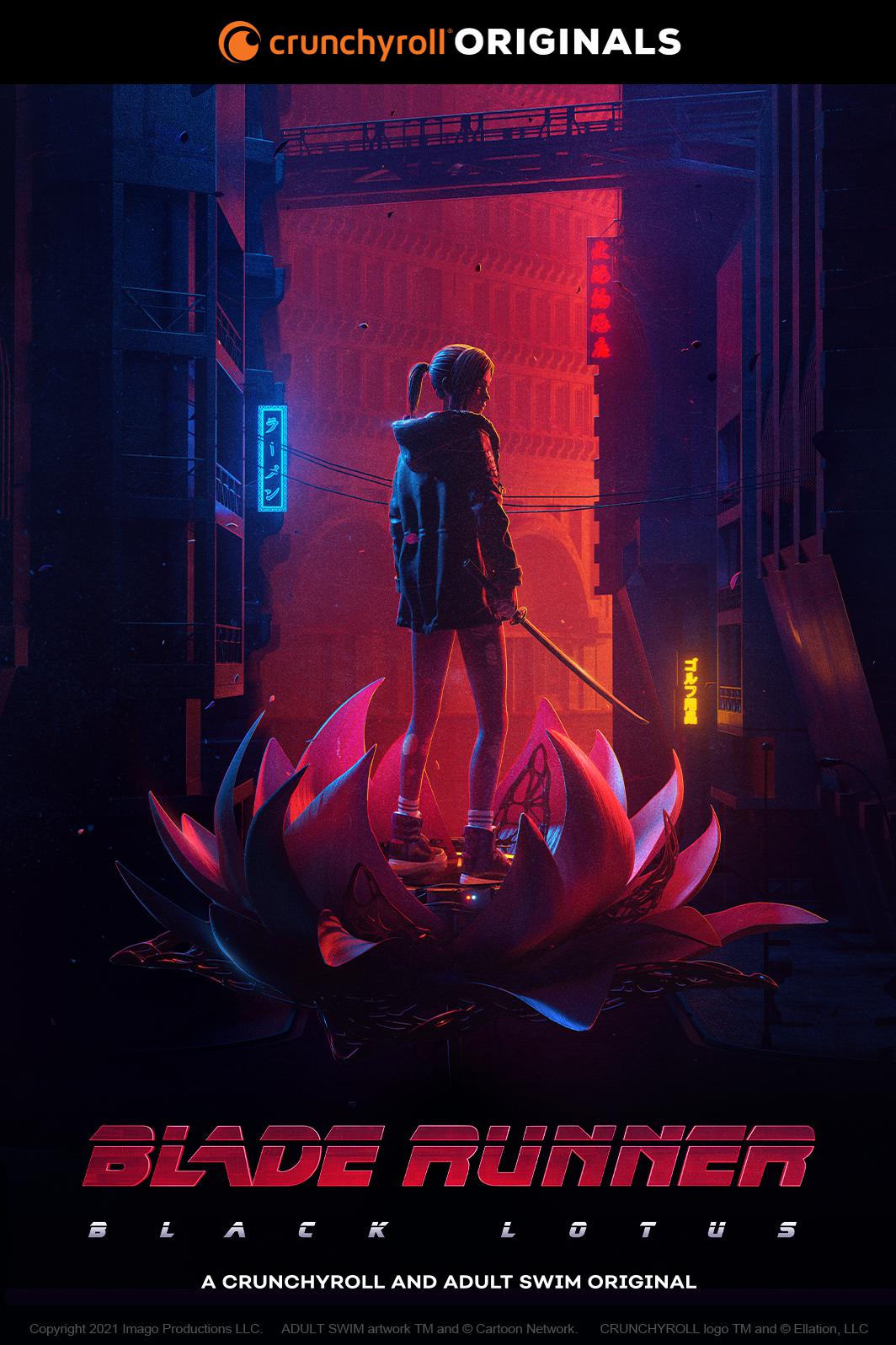 银翼杀手：黑莲花的海报-正式海报