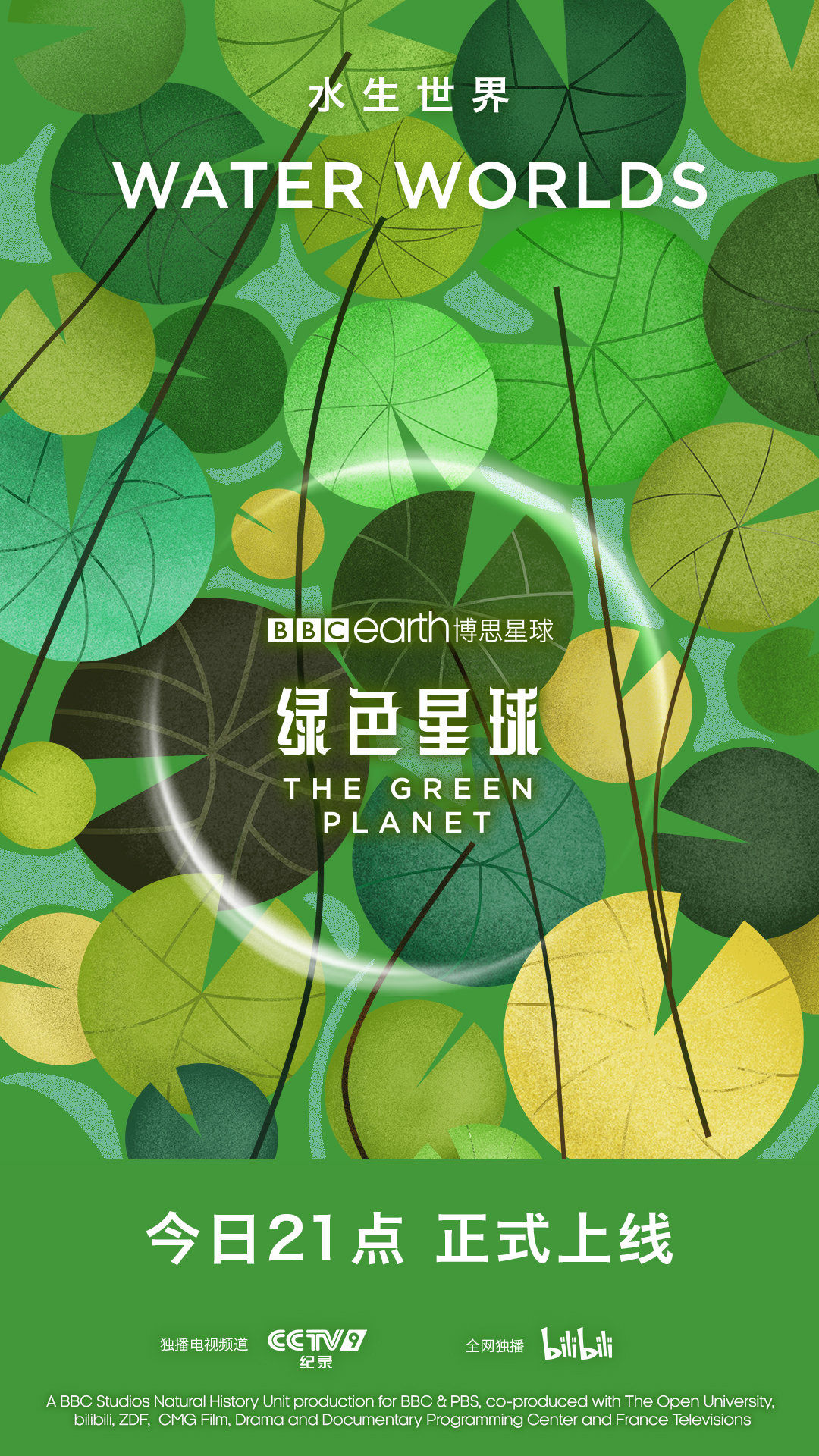 绿色星球的海报-正式海报