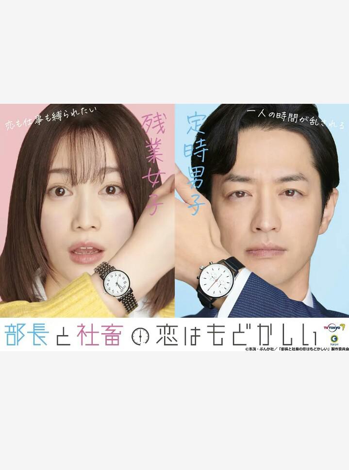 部长和社畜的恋情令人着急的海报-正式海报
