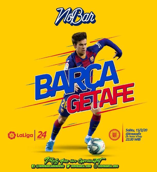 FC Barcelona vs Getafe CF的海报-正式海报