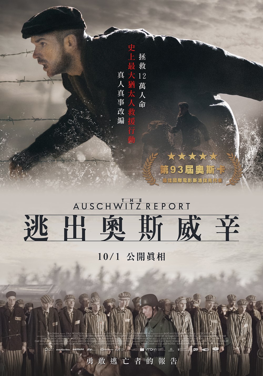 奥斯维辛报告的海报-正式海报 台湾