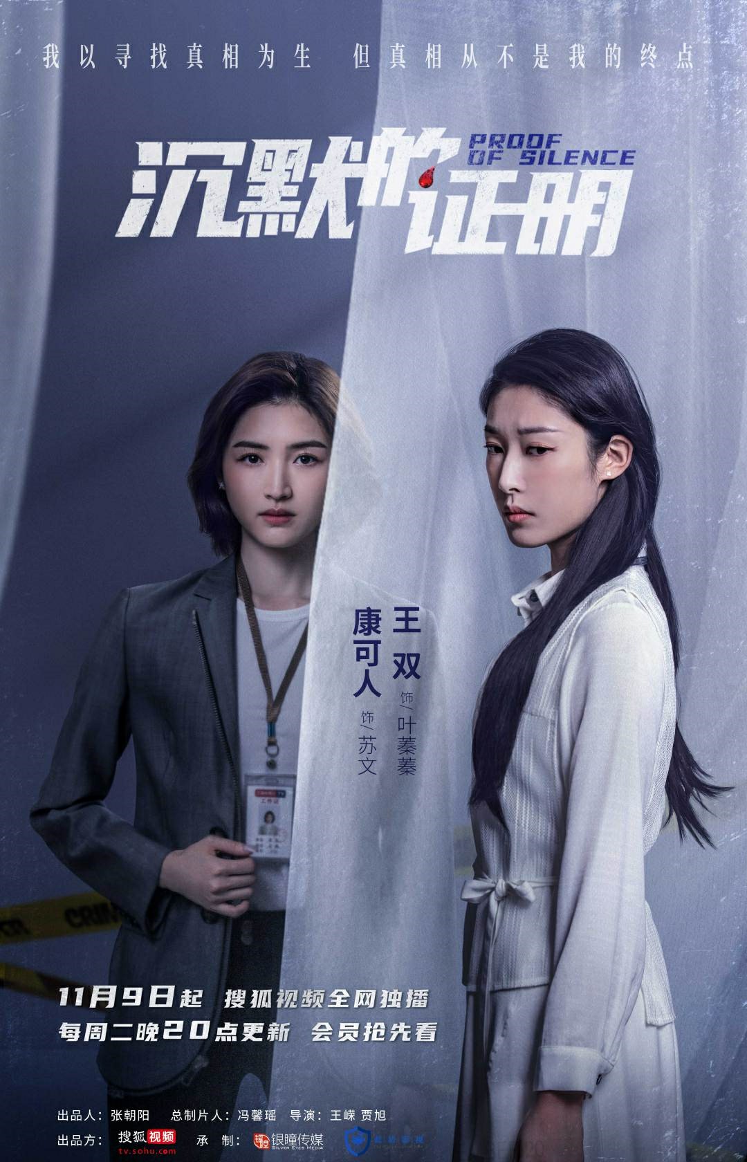 沉默的证明的海报-角色海报 中国大陆