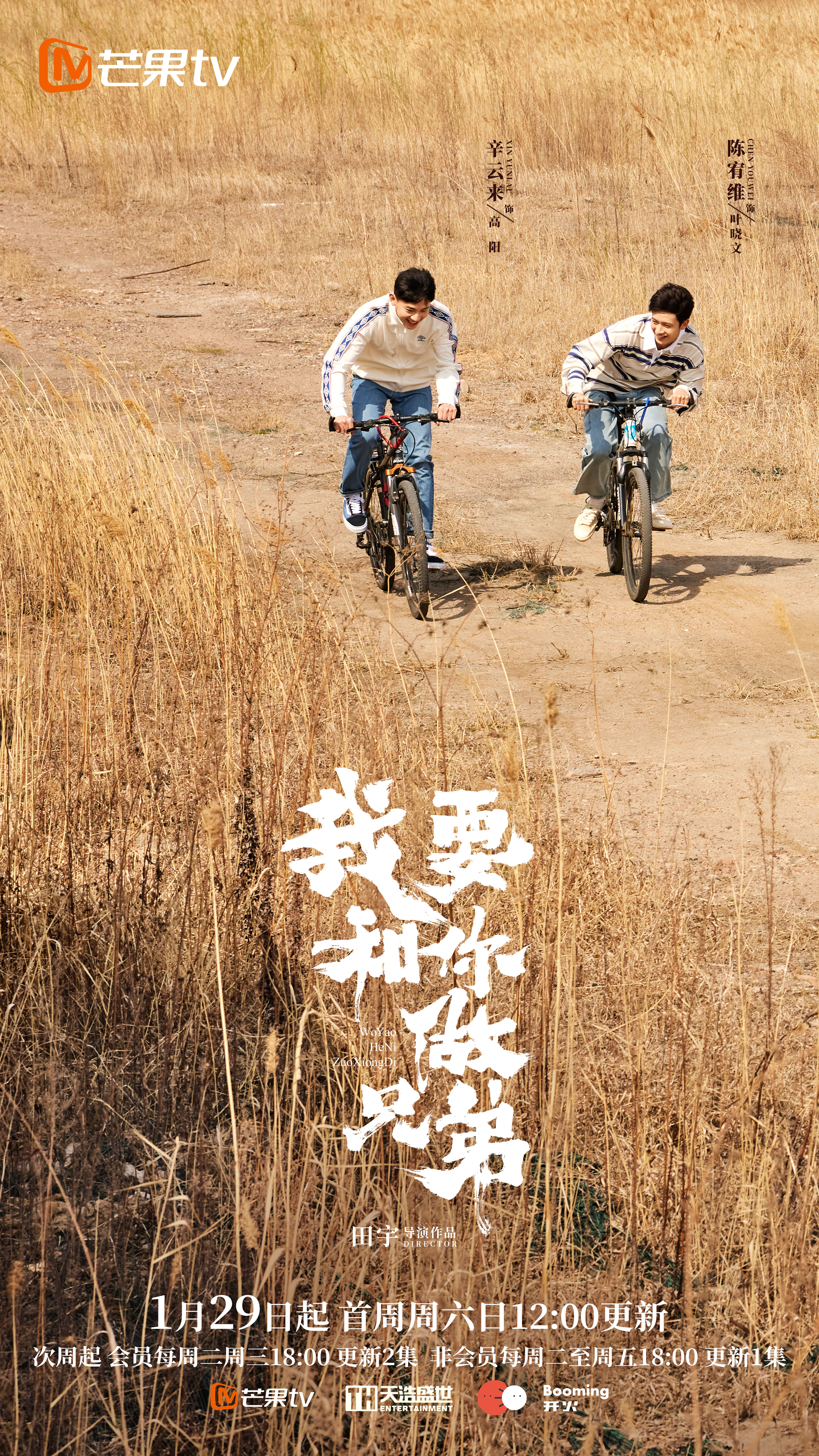 我要和你做兄弟的海报-正式海报 中国大陆