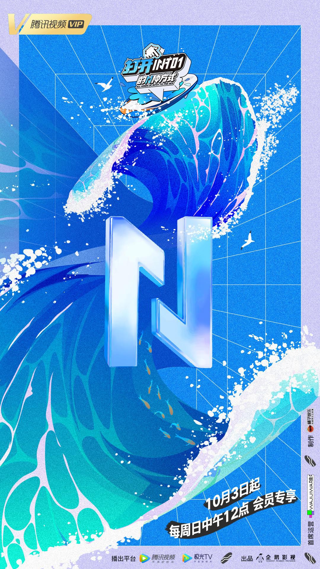 打开INTO1的N种方式的海报-正式海报