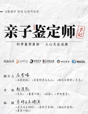 亲子鉴定师手记的海报-正式海报