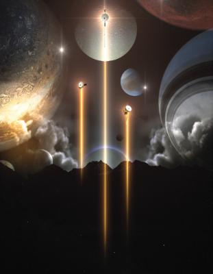 触摸星空的海报-正式海报 美国
