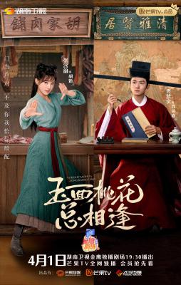 玉面桃花总相逢的海报-正式海报