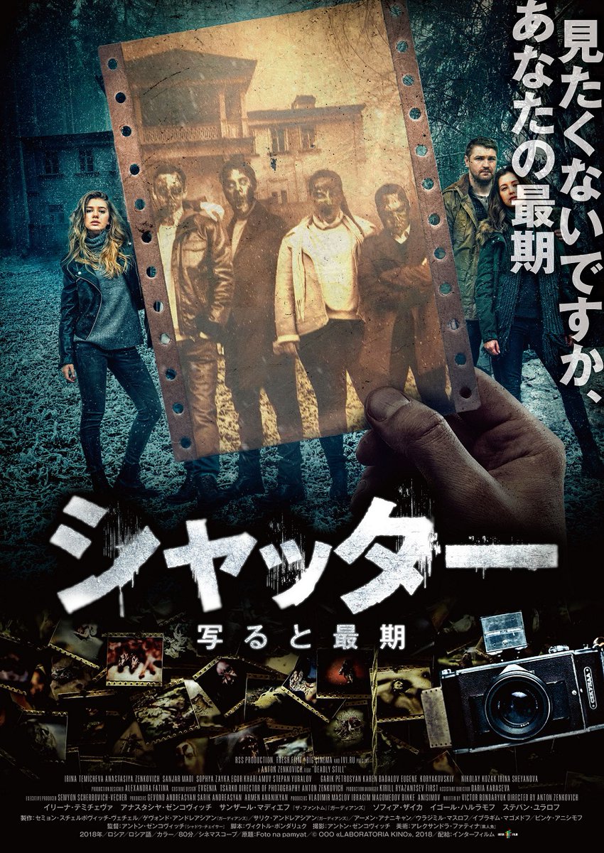 相机惊魂的海报-正式海报 日本