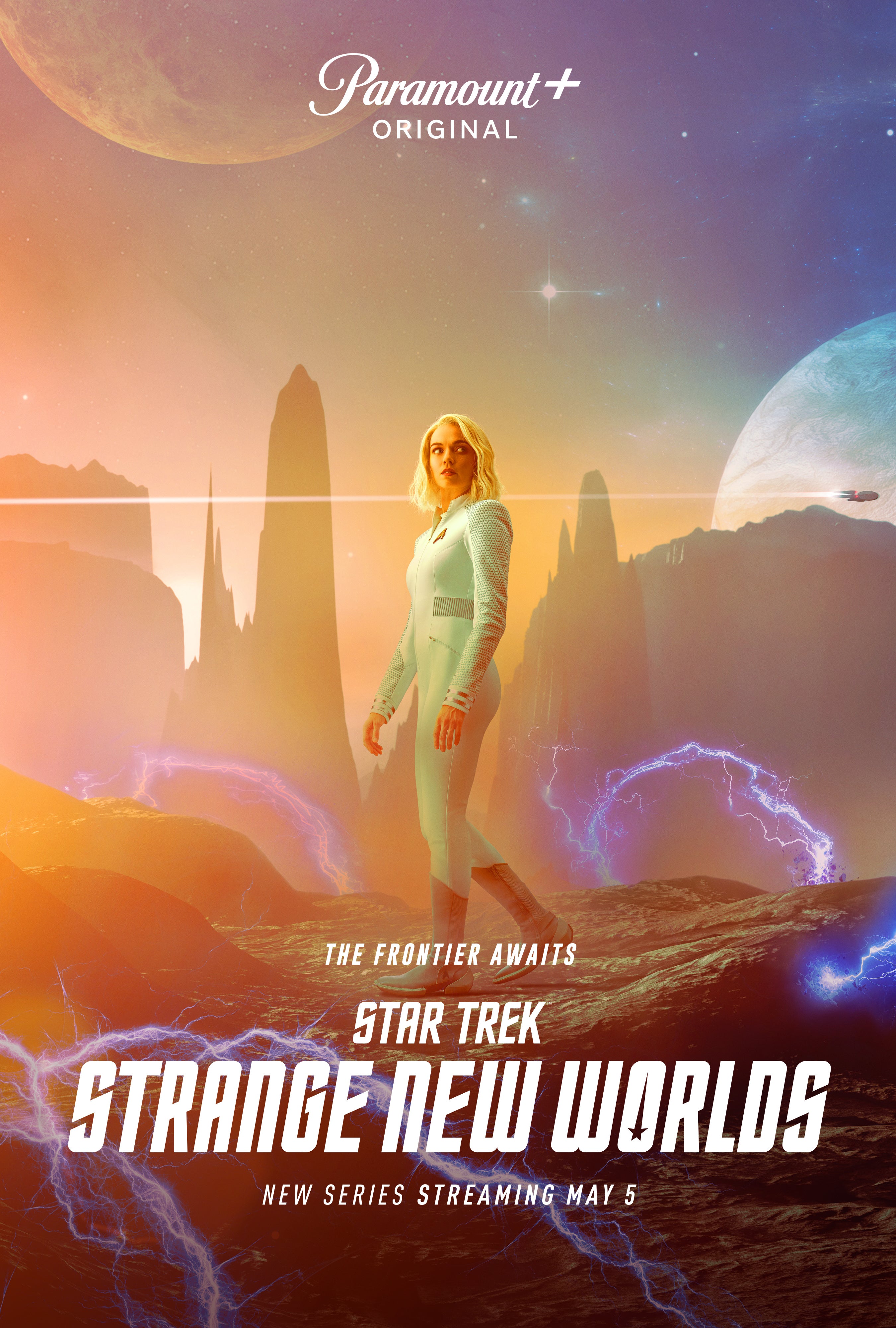 星际迷航：奇异新世界 第一季的海报-角色海报