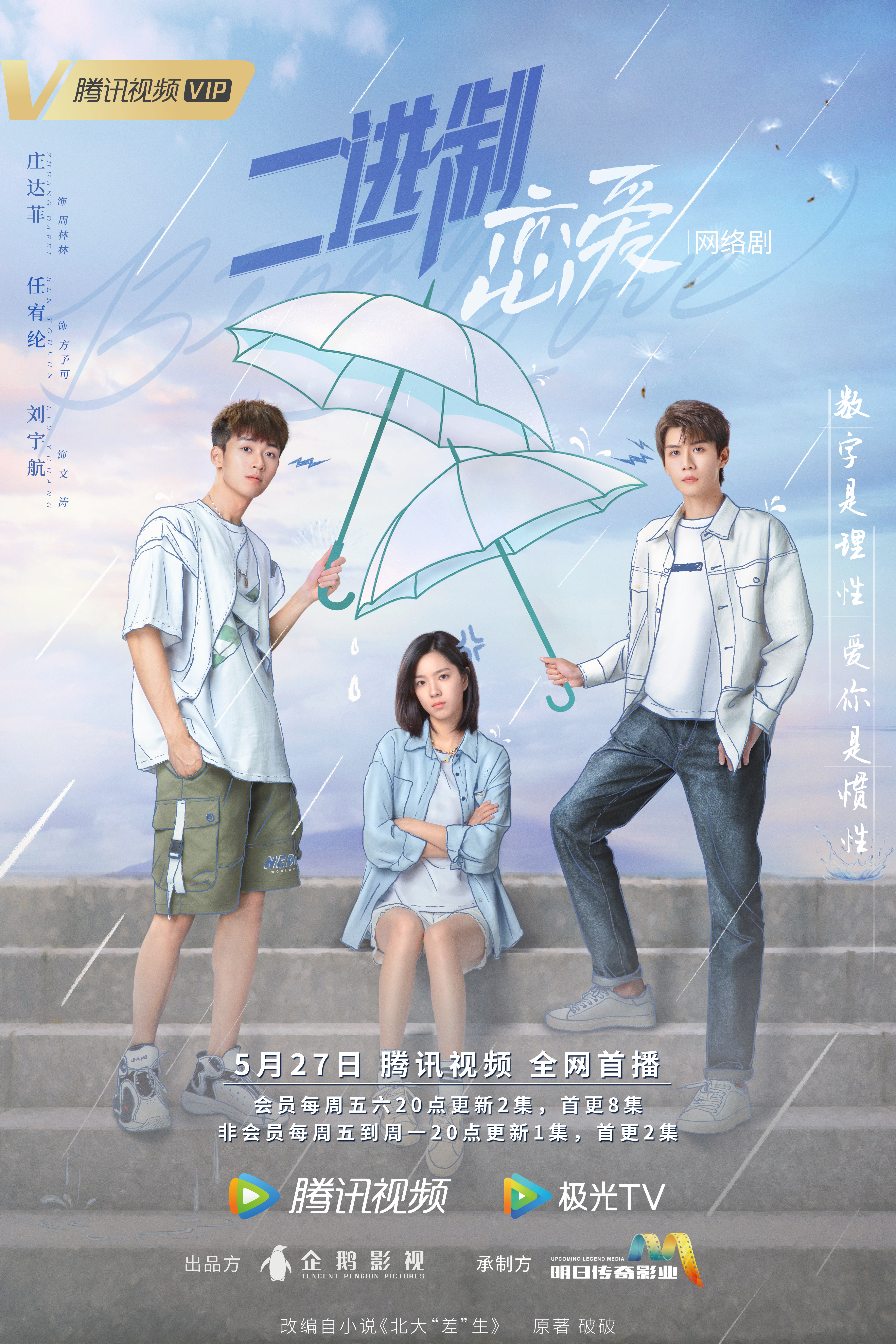 二进制恋爱的海报-预告海报