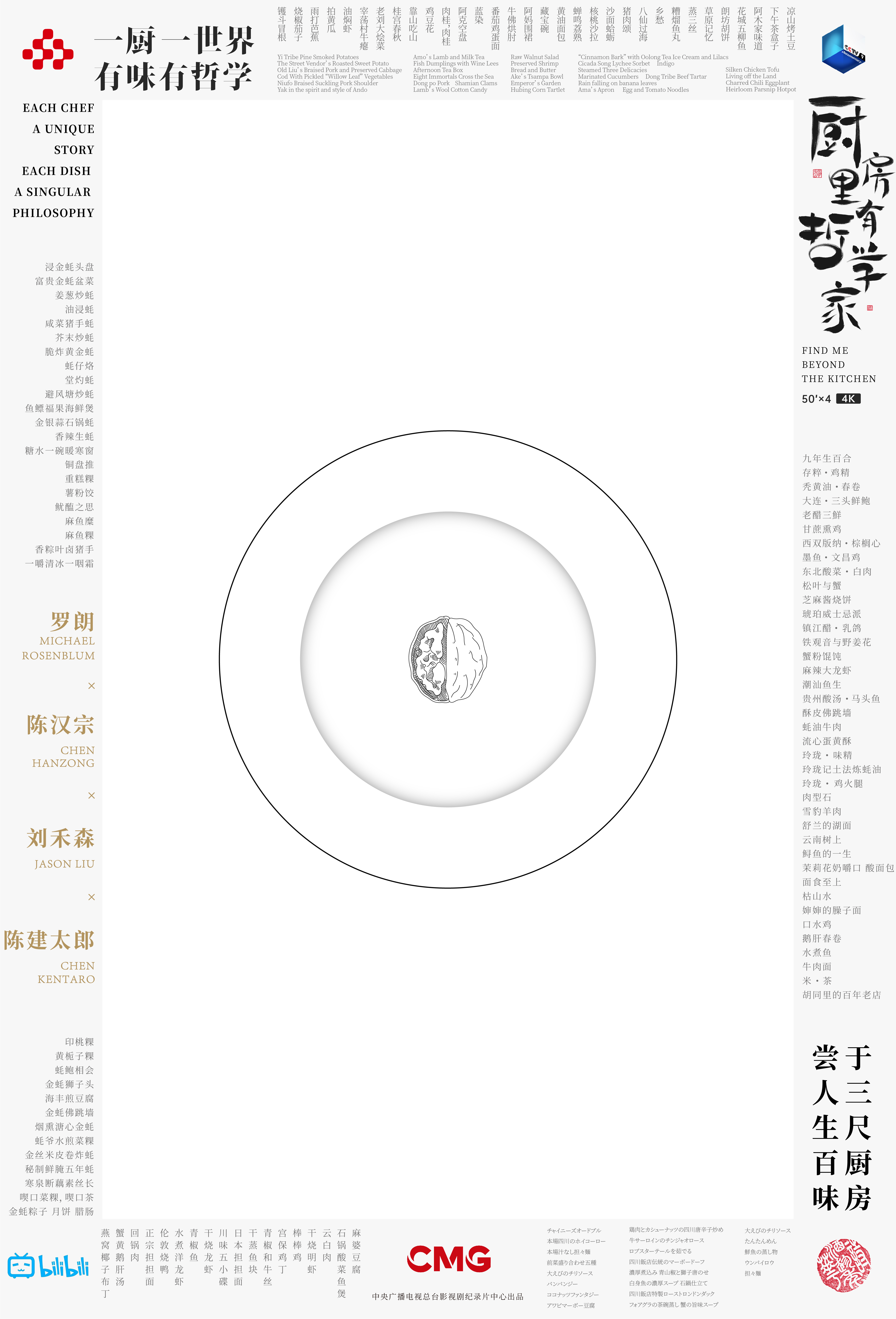 厨房里有哲学家的海报-正式海报 中国大陆