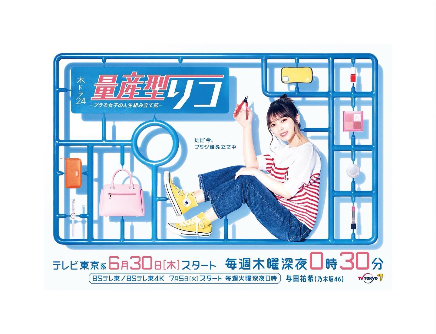 量产型璃子-模型女子的人生组装记-的海报-预告海报