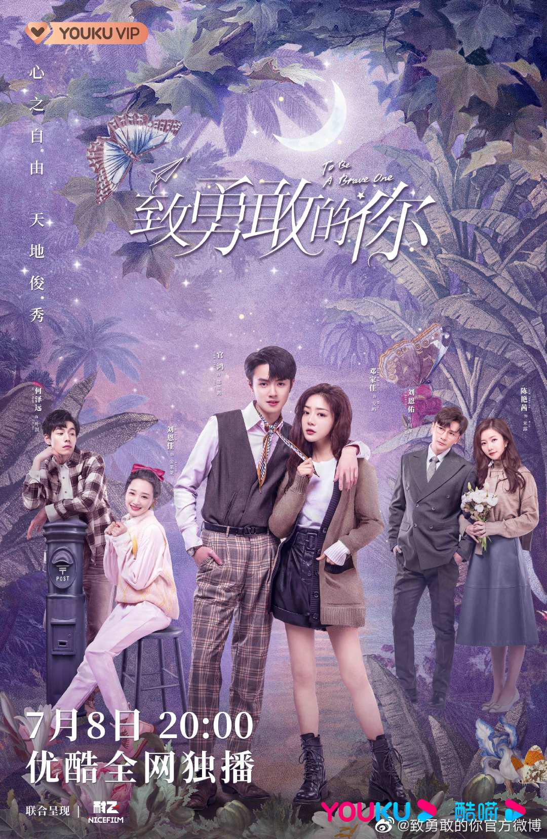 致勇敢的你的海报-正式海报