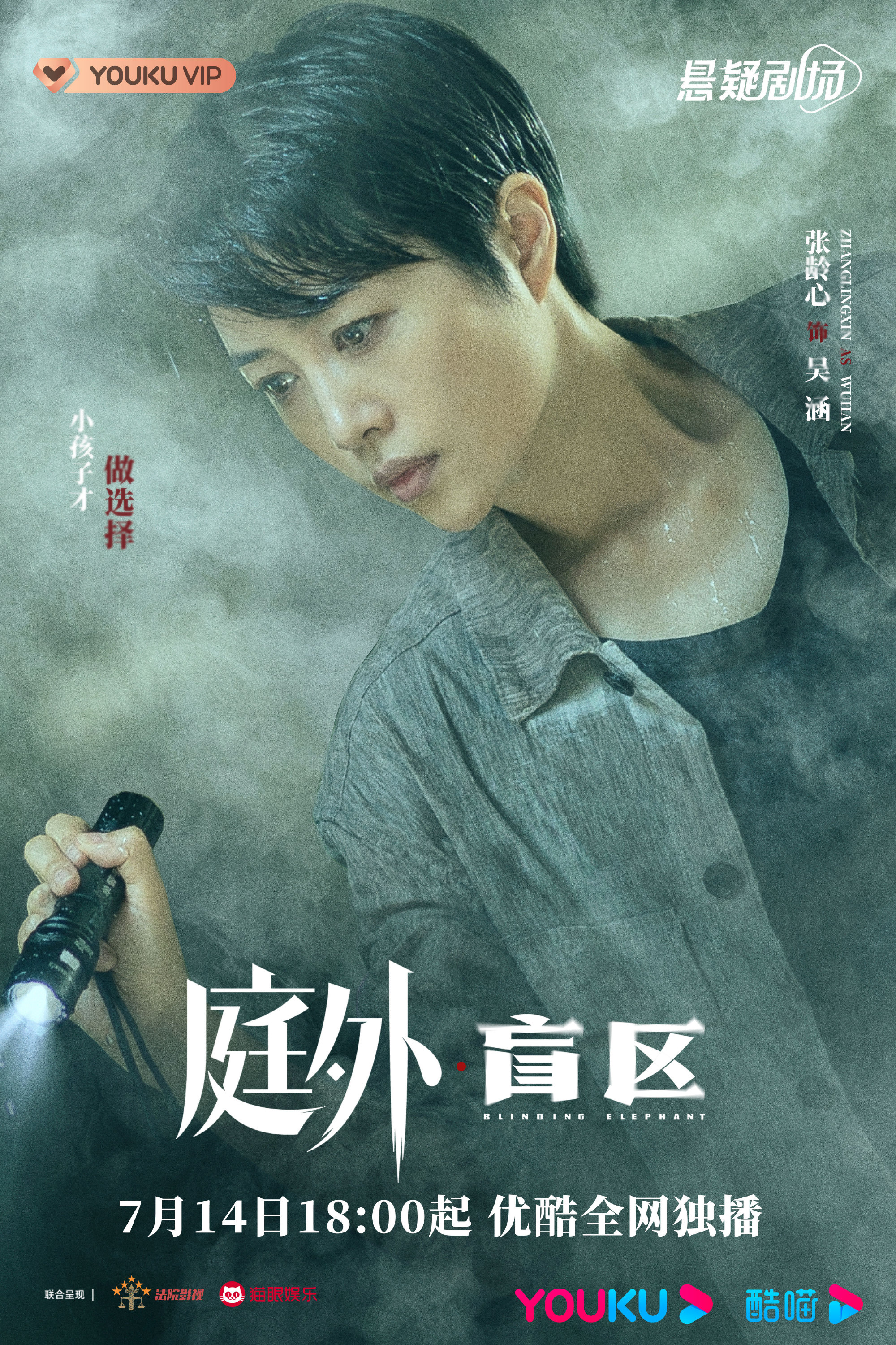 庭外·盲区的海报-角色海报