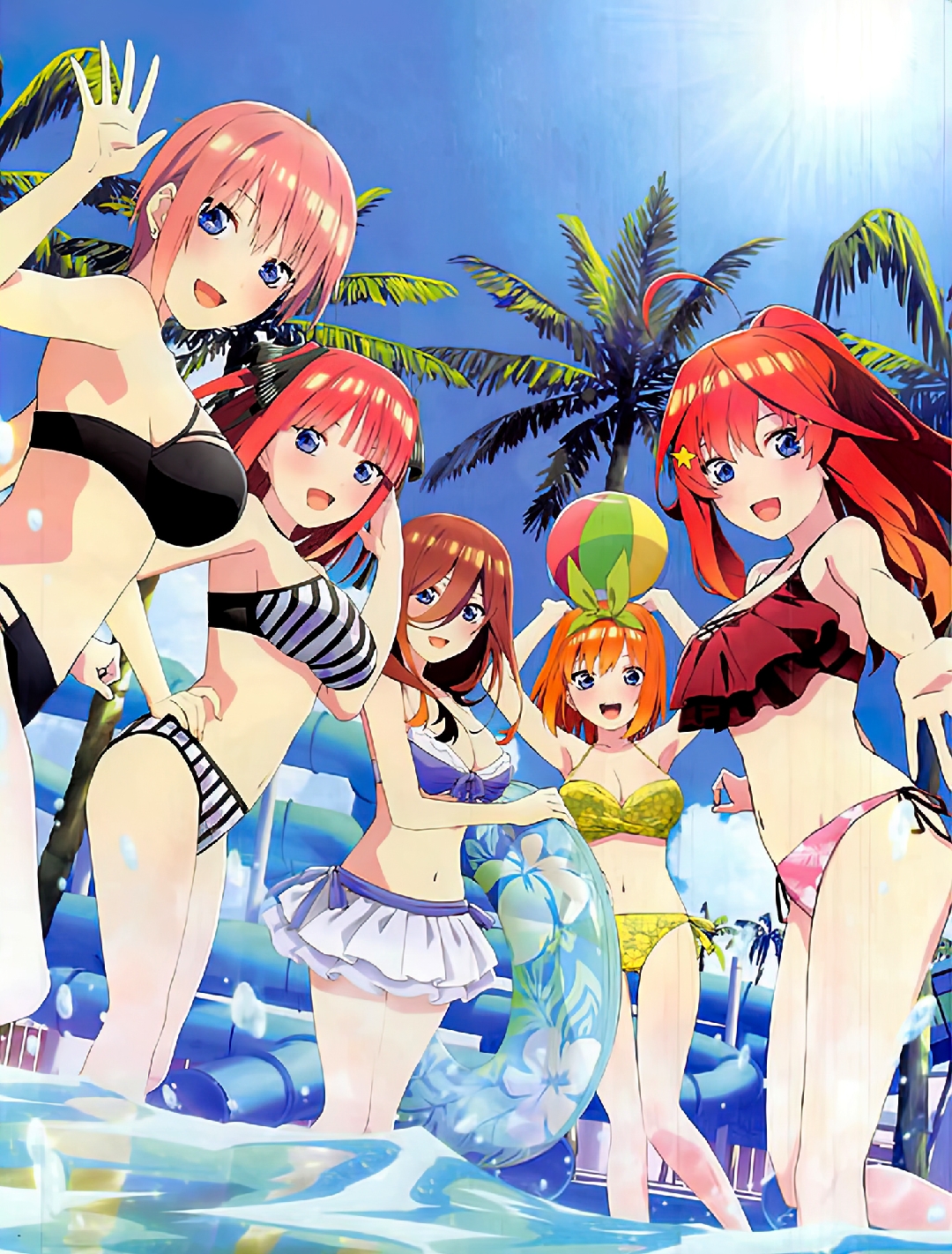 五等分的新娘 剧场版的海报-正式海报