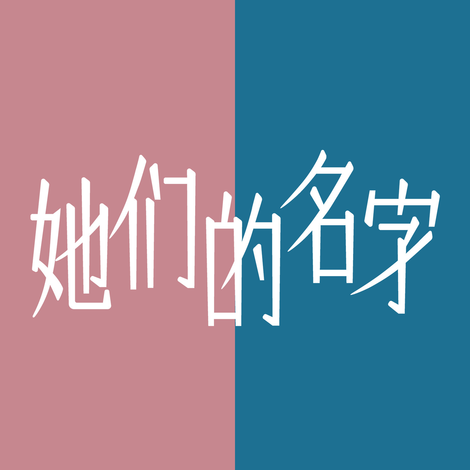 她们的名字的海报-其他海报