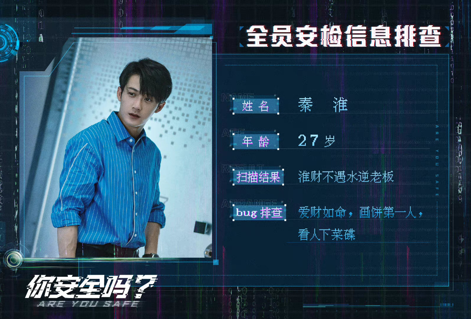 你安全吗？的海报-角色海报