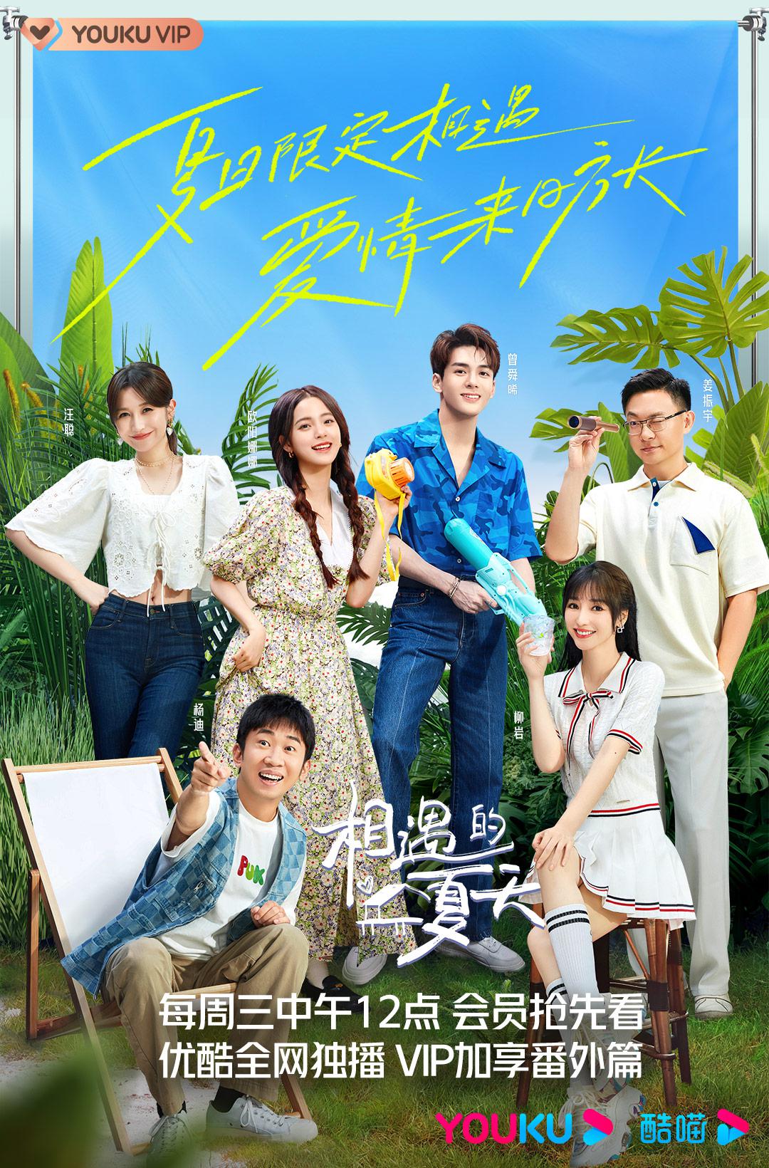 相遇的夏天的海报-正式海报