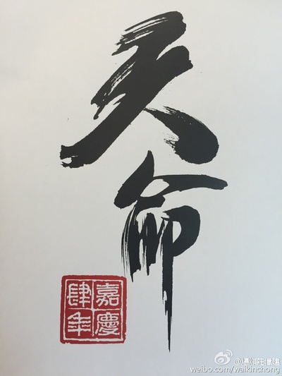 天命的海报-预告海报 香港
