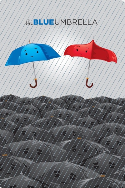 蓝雨伞之恋的海报-预告海报 美国