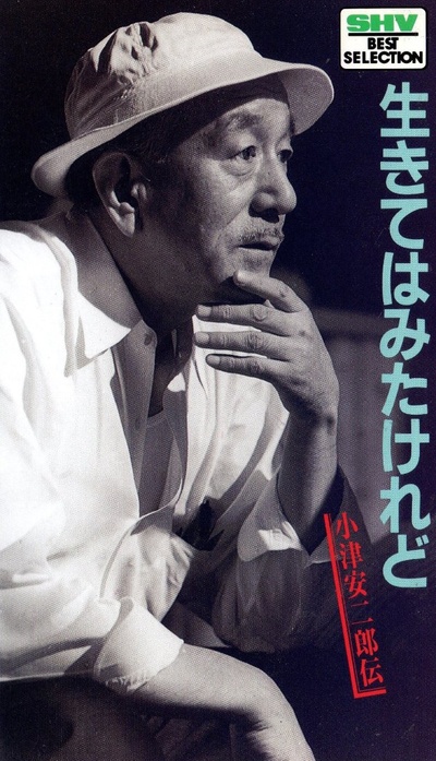 我活过了，但  小津安二郎传的海报-正式海报 日本