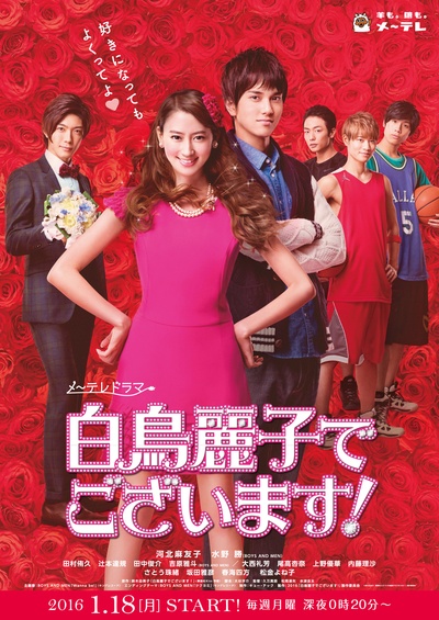 本小姐乃白鸟丽子的海报-正式海报 日本