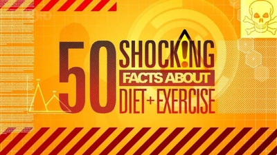 节食和运动的50个惊人真相的海报-正式海报 英国