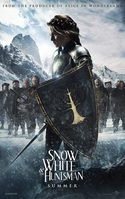 白雪公主与猎人的海报-角色海报