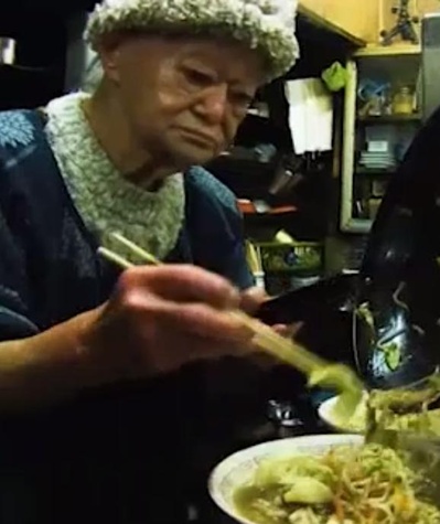 日本列岛 91岁的深夜食堂 溝口美佐子的海报-正式海报