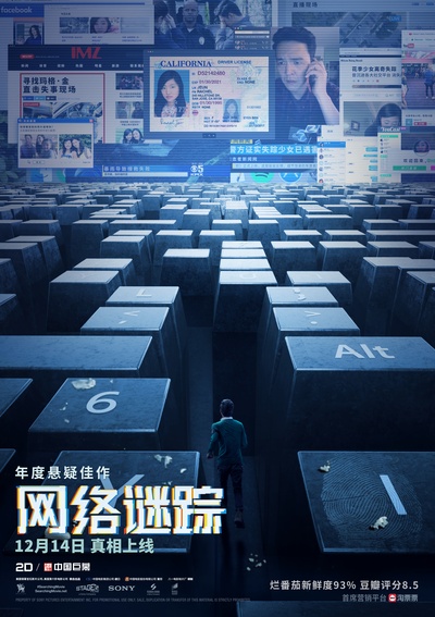 网络谜踪的海报-正式海报 中国大陆