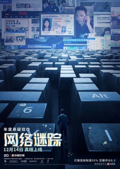 网络谜踪的海报-正式海报 中国大陆