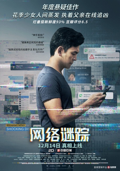 网络谜踪的海报-正式海报 中国大陆