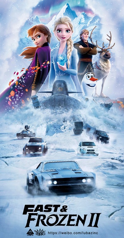 冰雪奇缘2的海报-其他海报 网友自制