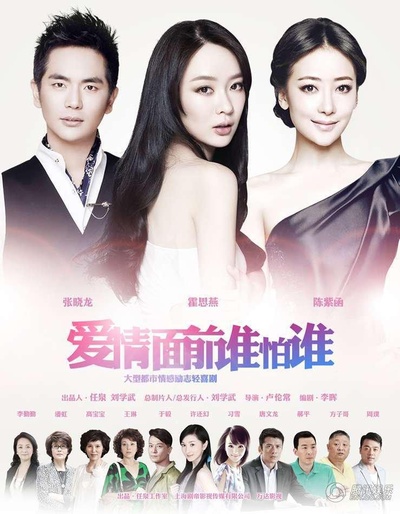 爱情面前谁怕谁的海报-正式海报