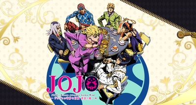 JOJO的奇妙冒险 黄金之风的海报-预告海报 日本