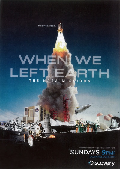 当我们离开地球：美国国家航空航天局的太空行动的海报-预告海报
